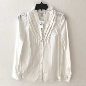 White shirt from J.Crew